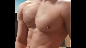 John Feeling The Pump In Public Gym Locker Rooms