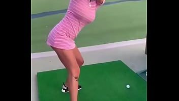 What Is The Name Of This Girl? - blonde, sexy, fuck, cute, blue-eyes, golf, thin - Video 2515588