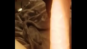 10inch Dildo Deep In My Pussy