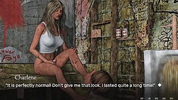 Femdom City - Shemale Footworship (3d Futanari)