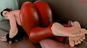 Street Fighter Chun Li Footjob By Ynoz