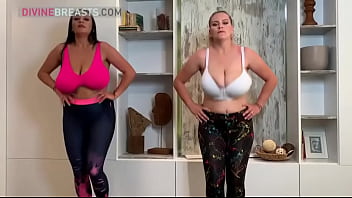 Helen Star And Erin Star Busty Aerobics Babes