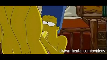 Simpsons Hentai - Cabin Of Love - fucking, hentai, big-tits, simpsons, homer, marge - Video 2494128