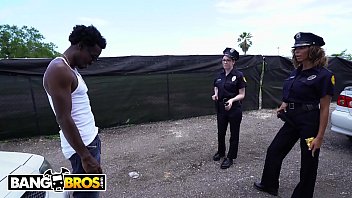 Bangbros - Lucky Suspect Gets Tangled Up With Some Super Sexy Female Cops