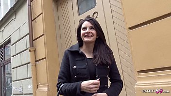 German Scout - Skinny Czech Teen Tina Seduce To Fuck At Pickup Model Job For Cash