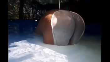 Nalga Bañada D Jugo Blanco Stoy Solo En La Pile