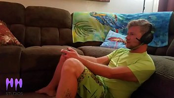 Gamer Loves Playing With His Cock (preview)