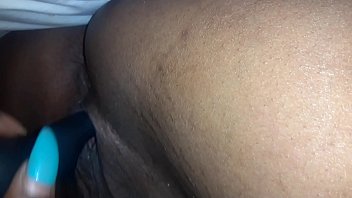 Blacchammer And Exzotickhandi - wet, toy, ebony, lingerie - Video 2476007