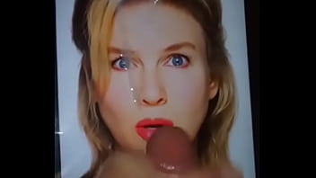Renee Zellweger Gets A Cum Covered Facial