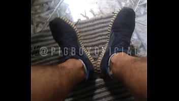 Master Pigboy - Mostrando A Sola Do T_nis Depois Do Treino