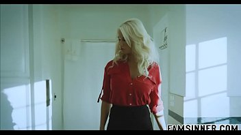 Stepson Fucks His Busty Mom