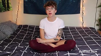 Sweet Petite Margo Masturbates In Sexy Stockings