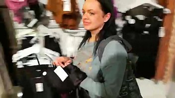 Spontaneous Sex In The Closet Of A Clothing Store