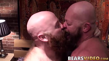 Chubby Bear Gruff Hunter Bareback Banging After Rimming
