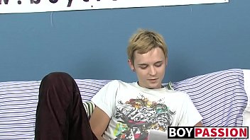 Inked Twink Miles Jerking Off And Stuffing Dildo In His Ass