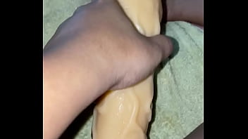 Thicccness Teases With Huge Dildo (full Vid On Of @koyyykakes)