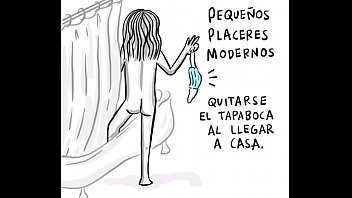 Paja En La Ducha Muy Caliente