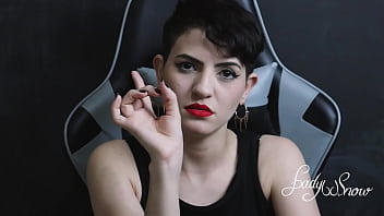 Joi - Punheta Guiada Com Strapon/ Pegging - Lady Snow Brasil (completo No Red)