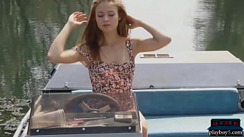 Petite Russian Teen Hilary C Striptease And Doing Some Hot Posing In The Nude