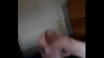 Stroking My Big Hard Cock