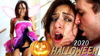Petite Fairy Princess Destroyed On Halloween - James Deen _ Sara Luvv Halloween 2020