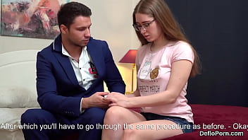 Elegant Girl Opens Up Narrow Cunt And Gets Deflorated