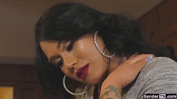 Latin Shemale Diamond Dixon Anal Reamed