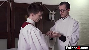 When The Priest Penetrates His Ass And Fucks Him Hard That The Boy Realizes His Dreams Have Become A Reality