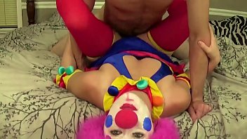 Clown Girl Fucked And Given Facial