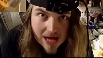 White Boy Sucks Egg From Condom