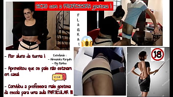 A Professora Gostosa E O Aluno Bem Pauzudo Alessandra Marques E Big Bambu Trailer Aprontando Todas No Halloween 2020