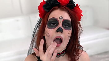 Halloween Coming 4on1 Kaira Love First Dap, Dp, Anal Balls Deep, Huge Facial Nf045