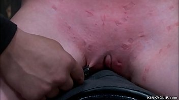 Slutty Redhead In Grueling Bondage