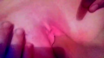 Stretching Small Blonde Teen' Pussy From Behind