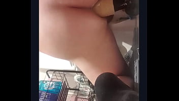 Me With Huge Dildo And Prostate Orgasm