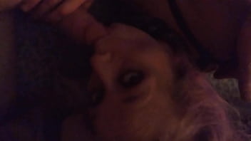Sexy Hot Blonde Amateur Gags On Cock