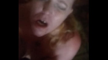 Nasty Milf Sucking My Balls.