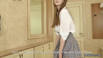 Ardent Teenie Pleasures Slim Honey Pot Until She Is Climaxing