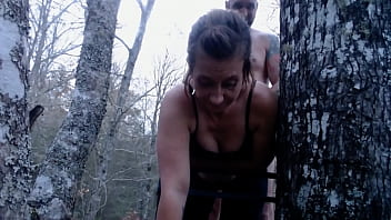 Fuck Hard In Treestand