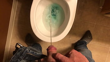 Pissing In The Toilet - soloboy, gay-piss, gay-pissing - Video 2442103