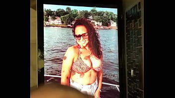 Cumtribute On Delaney' Big Tits