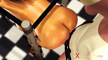 Hot Sex! Young Hot Woman With Many Boobs In Restraints Fucked Hard By A Crazy Chef In The Prison