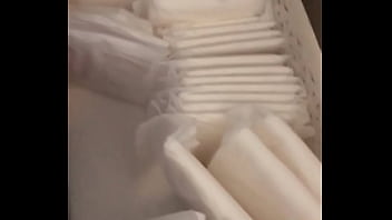 Spying On Tampons And Pads In Sil Bathroom. Spied Twice In One Day. Part 2
