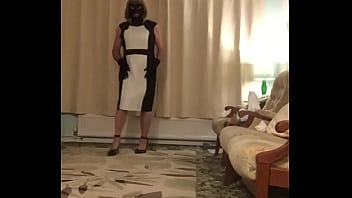 Transvestite In Mask _ Gloves No.1 - Johanna Clayton