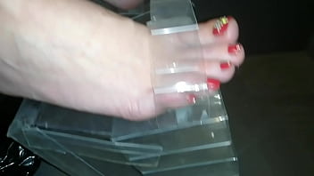 Clear Hand Made High Heels Lady L.(video Short Version)