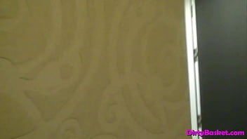 Hot Teen Plays With Her Lesbian Friend In Public