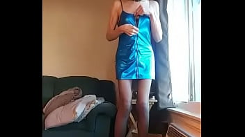 Dawn Strips. Beware She Will Bareback A Dog.