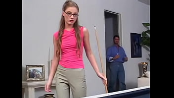 Aurora Snow Fucked Hard On The Pool Table