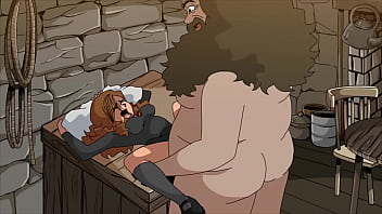 Fat Man Destroys Teen Pussy (hagrid And Hermione)