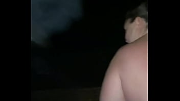 Naked Bbw Slut Takes A Huge Piss In The Back Yard